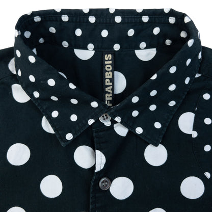 Vintage 2000s Frapbois By Issey Miyake Polka Dot Button Up Shirt Size S