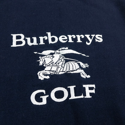 Vintage Burberry Golf Embroidered Sweatshirt Size M