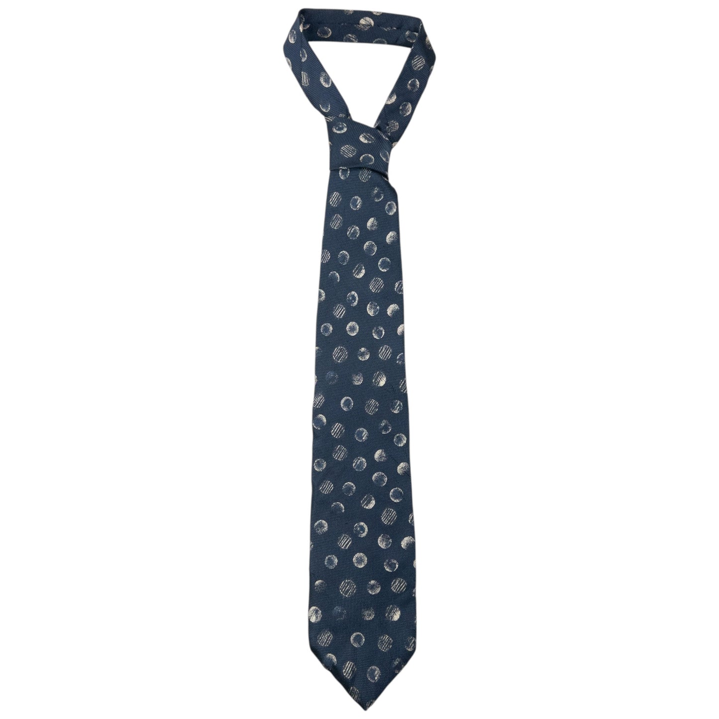 Vintage Issey Miyake Polka Dot Silk Tie