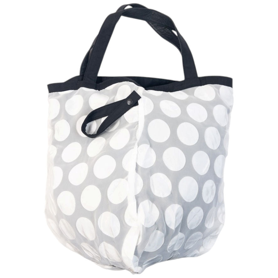Vintage 2000s Yohji Yamamoto Polka Dot Pouch Bag