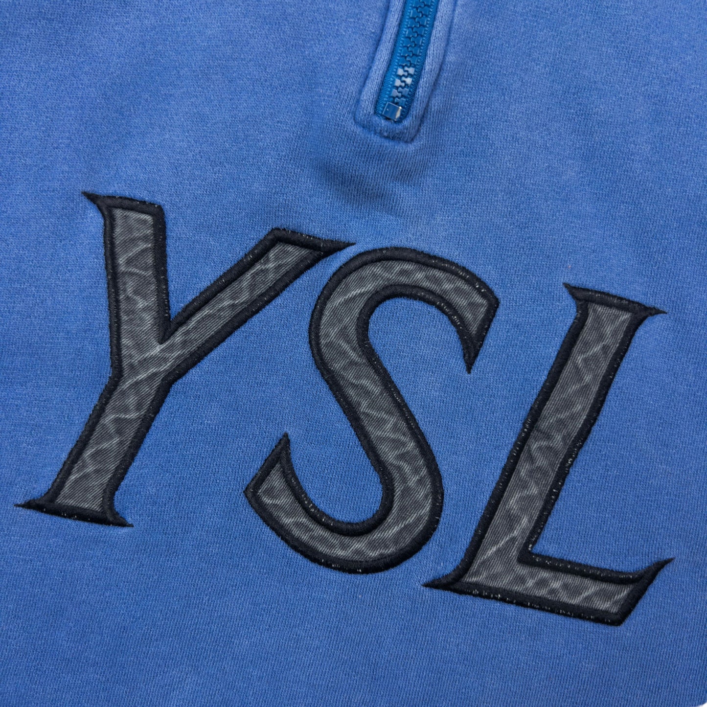 Vintage 2000s YSL Yves Saint Laurent Q Zip Sweatshirt Size S