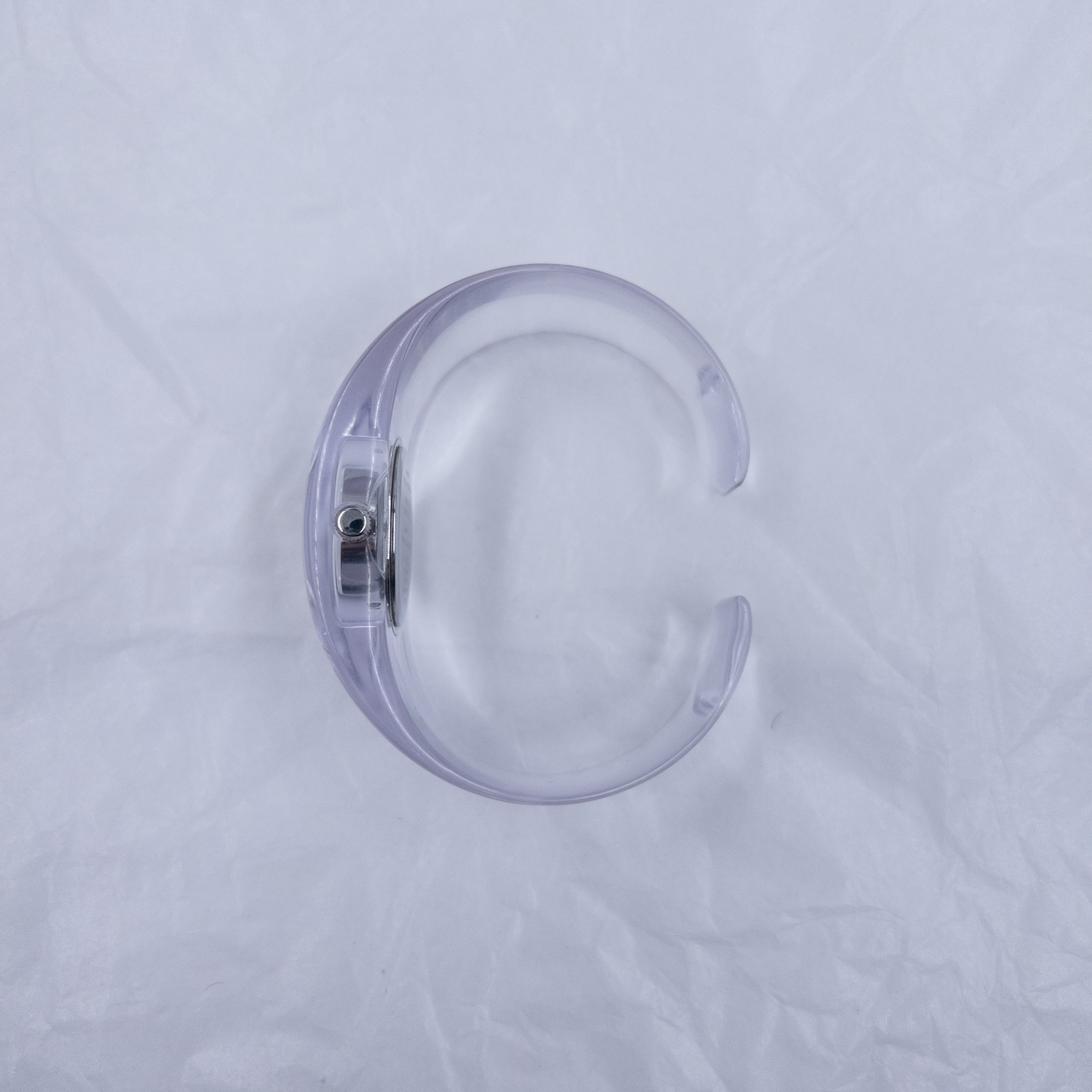 Vintage 2000s Issey Miyake X Tokujin Yoshioka O Series Clear Watch Bracelet