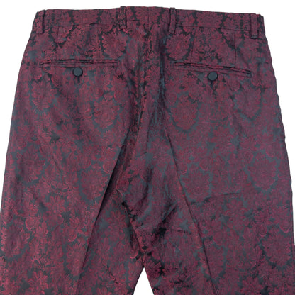 Vintage 2000s Dolce & Gabbana Brocade Waistcoat & Trousers Suit Set Size M