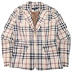 Vintage 2000s Burberry Nova Check Blazer Jacket Womens Size S