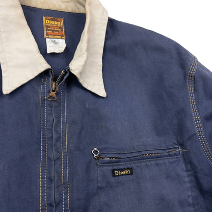 Vintage 90s Diesel Industry Zip Up Jacket Size L