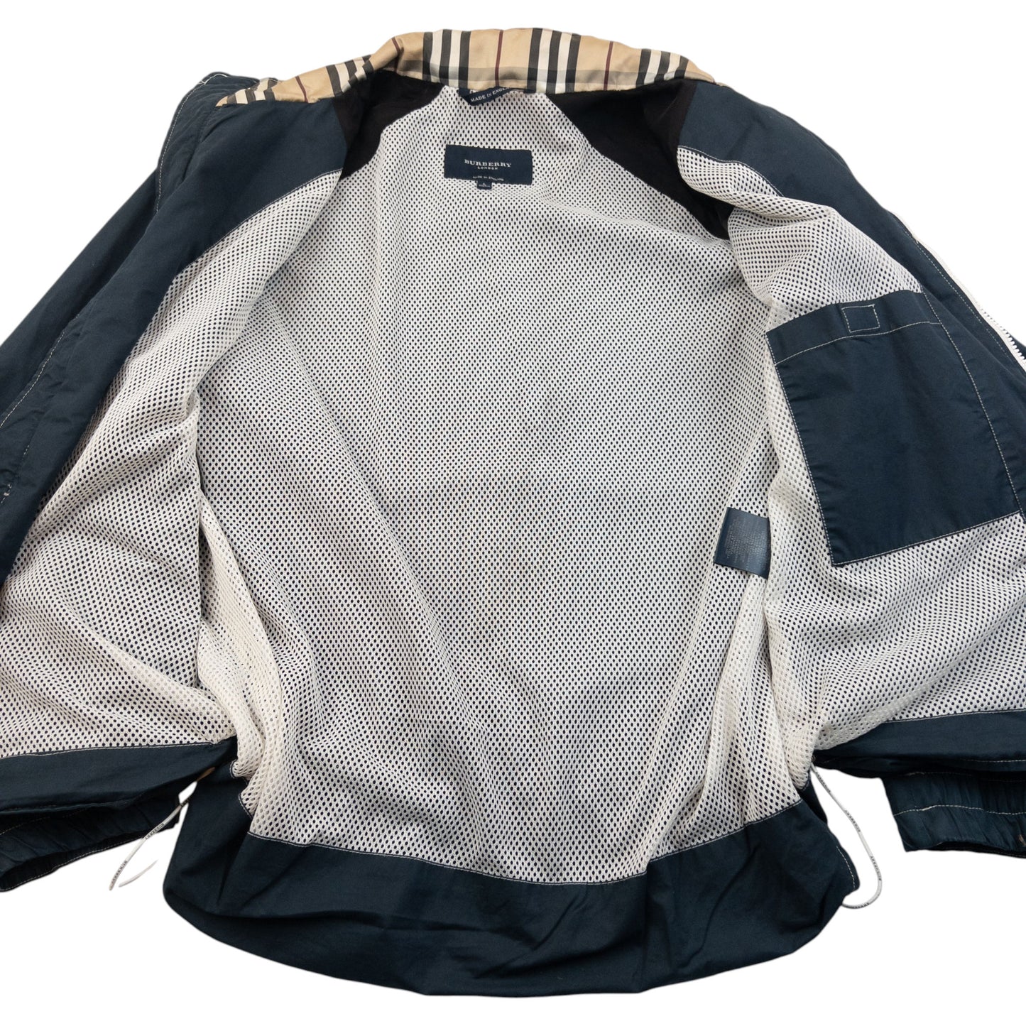 Vintage 2000s Burberry Zip Up Jacket Size L