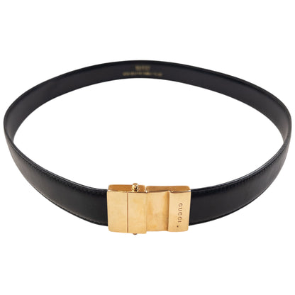 Vintage 90s Gucci Leather Belt Size W27