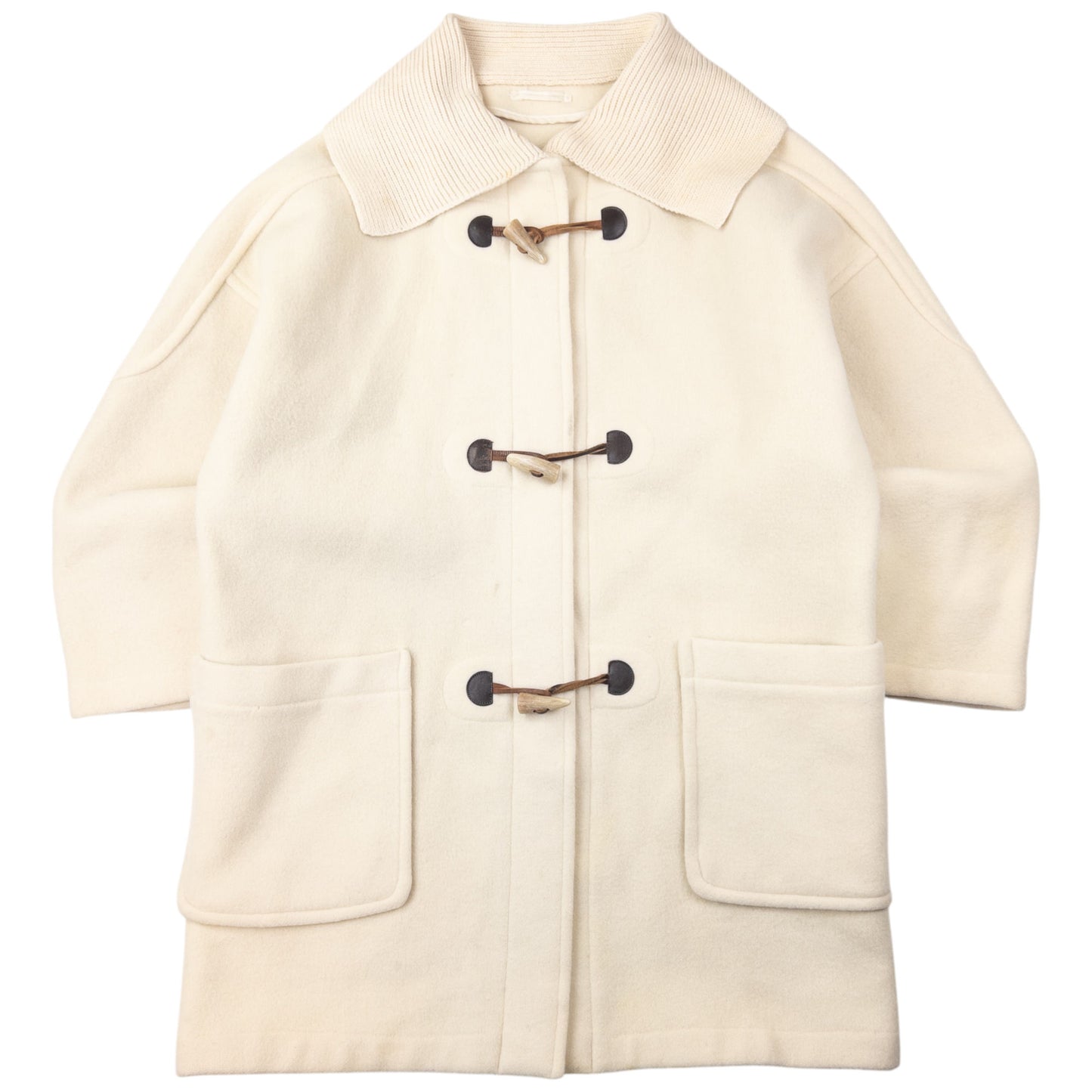 Vintage Burberry Wool Duffle Jacket Size XL