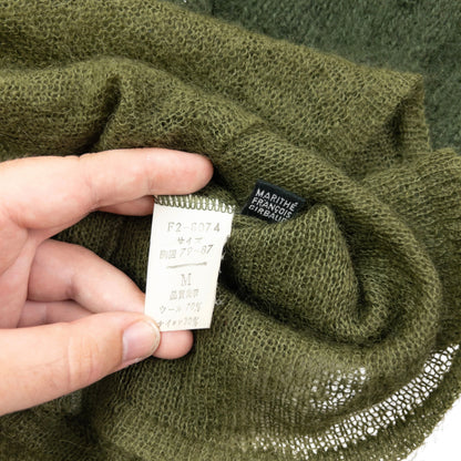 Vintage 2000s Marithe + Francois Girbaud Mock Neck Wool Jumper Womens Size M