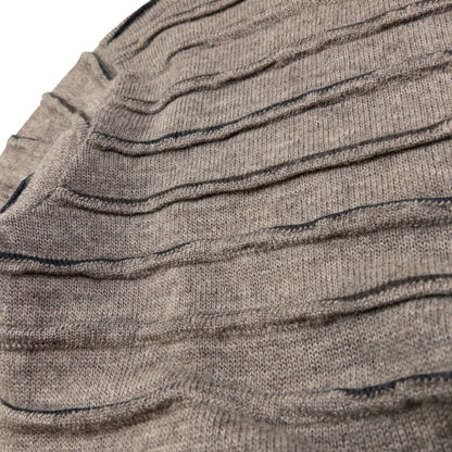 Vintage Issey Miyake Striped Knit Jumper Size L