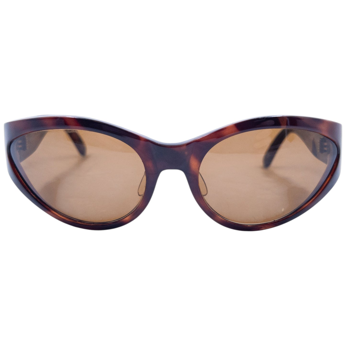 Vintage 90s Gianni Versace Tortoise Shell Sunglasses