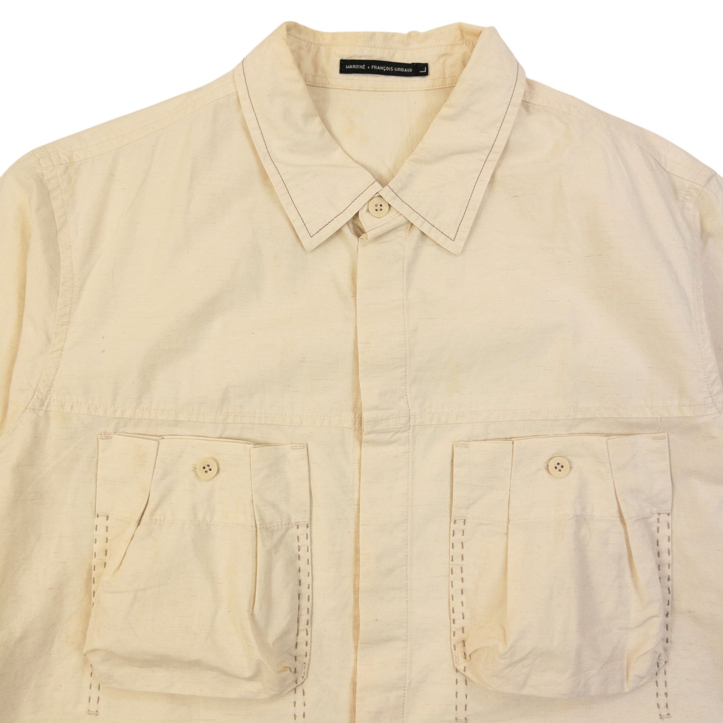 Vintage 2000s Marithe + Francois Girbaud Long Sleeve Button Up Shirt Size M