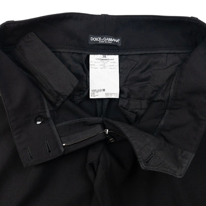 Vintage Dolce & Gabbana Buckle Waist Flared Trousers Womens Size W28