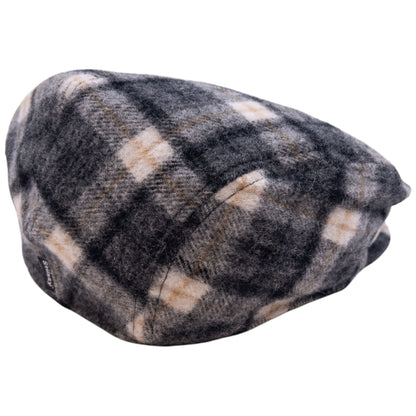 Vintage Stussy Checkered Wool Flat Cap Hat