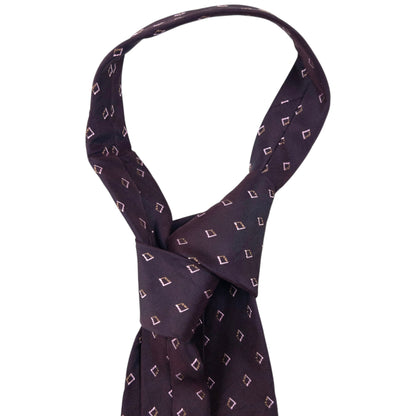 Vintage 90s Issey Miyake Pattern Silk Tie