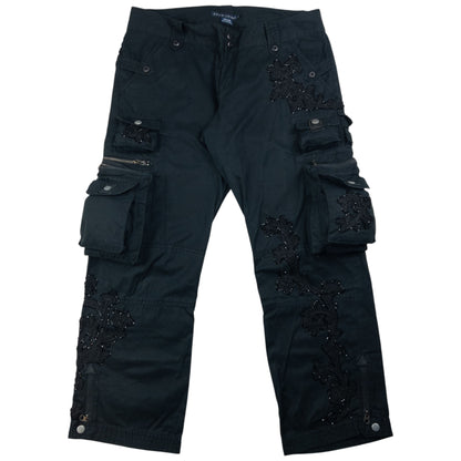 Vintage Ralph Lauren Beaded Cargo Trousers Womens Size W34