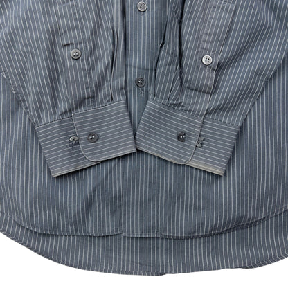 Vintage 90s Issey Miyake Striped Long Sleeve Button Up Shirt Size L