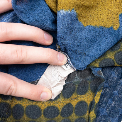 Vintag0e FW1995 Jean Paul Gaultier Leopard Long Sleeve Mesh Top Womens Size XL