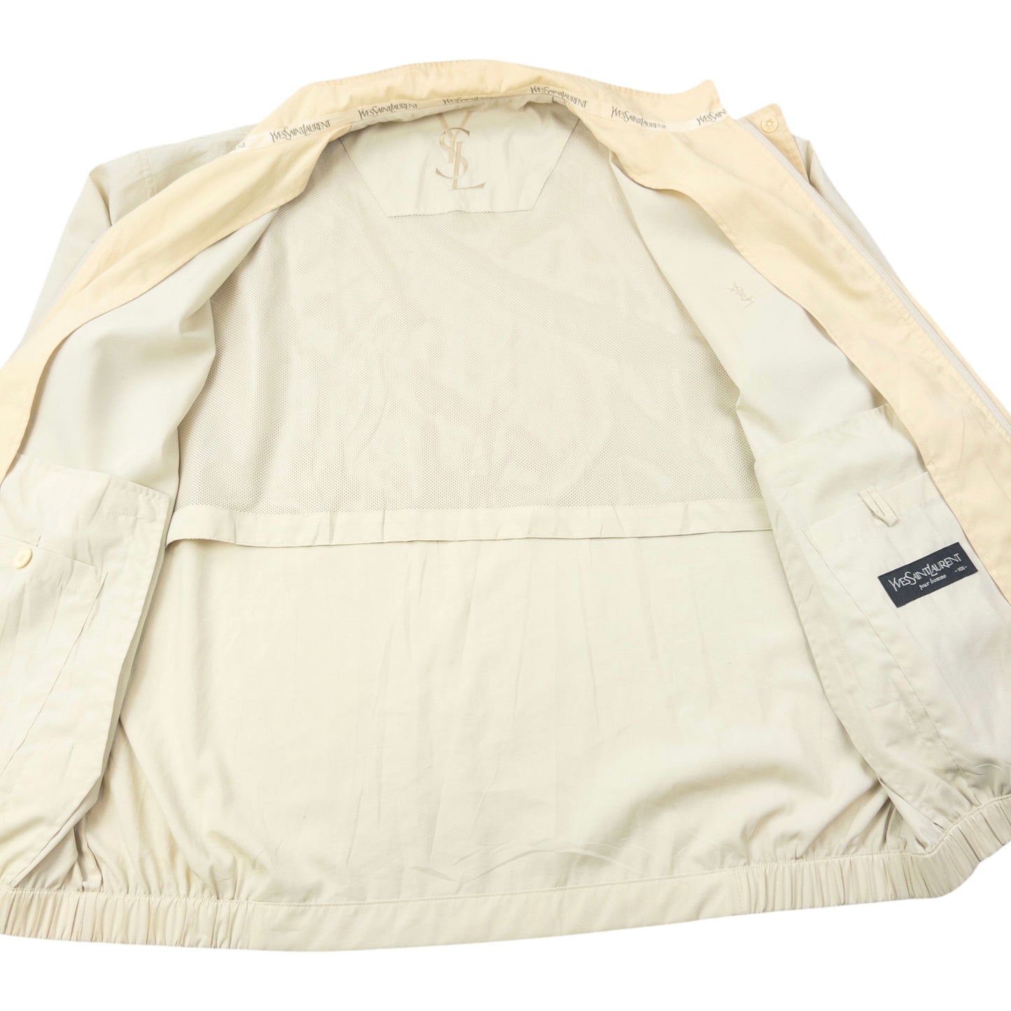 Vintage 90s YSL Yves Saint Laurent Harrington Jacket Size M