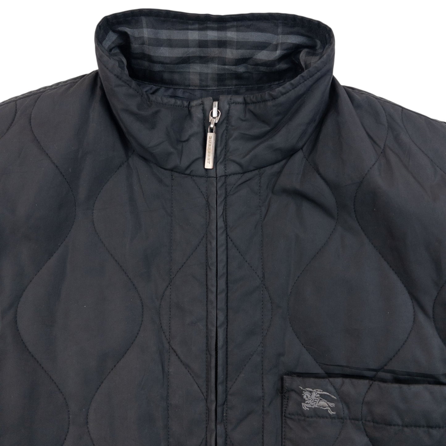 Vintage 2000s Burberry Blue Label Quilted Jacket Size M