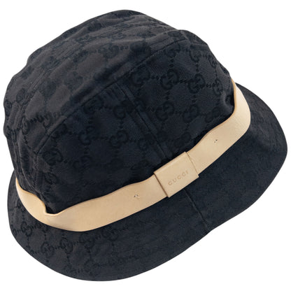 Vintage 2000s Gucci Monogram Bucket Hat Size L