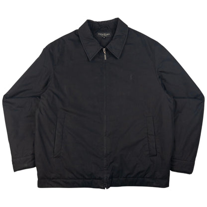 Vintage YSL Yves Saint Laurent Padded Zip Up Jacket Size XL