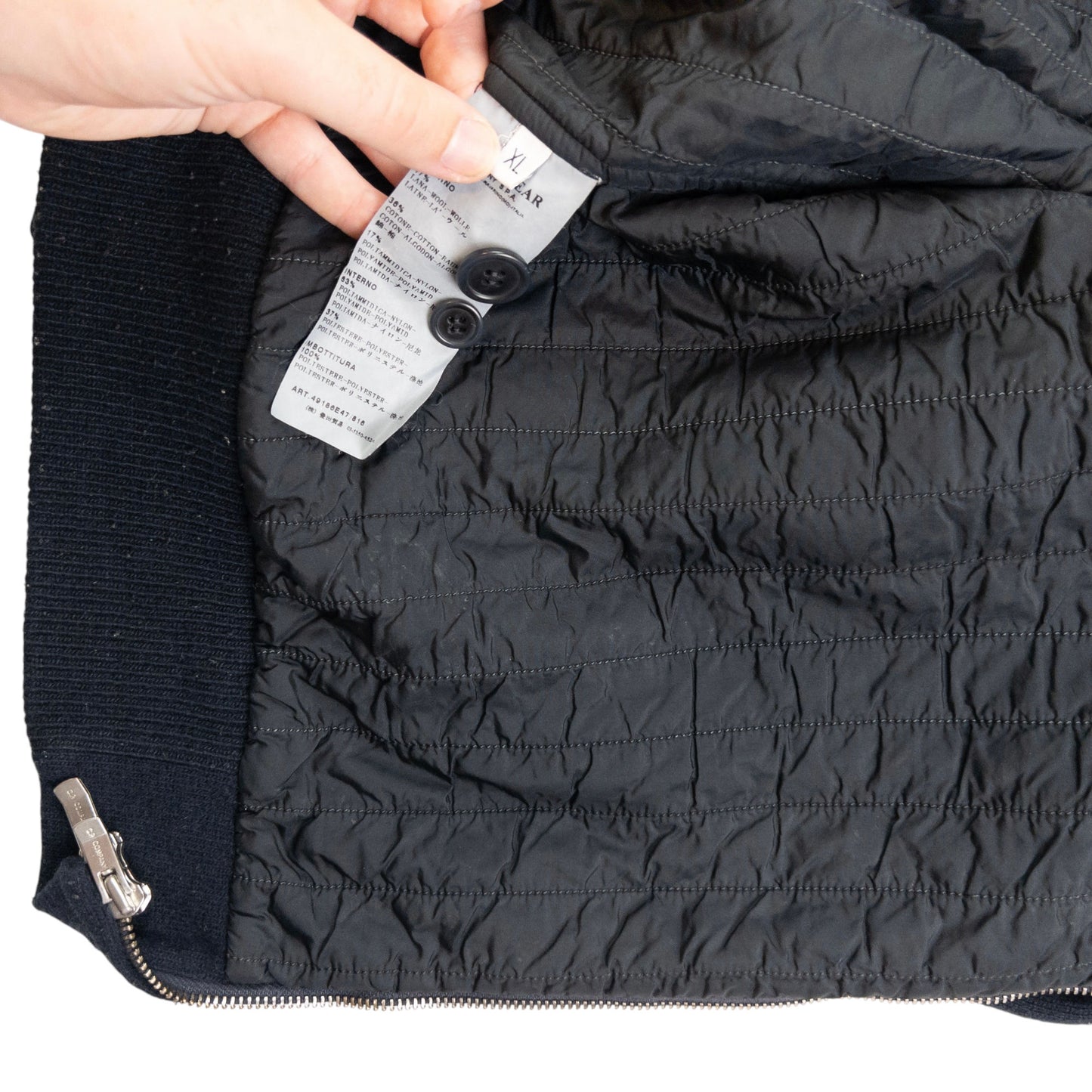Vintage CP Company Zip Up Wool Jacket Size L
