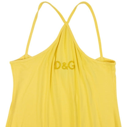 Vintage 2000s Dolce & Gabbana Dress in yellow, photo 2