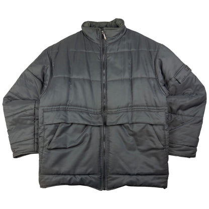 Vintage YSL Yves Saint Laurent Zip Up Puffer Jacket Size M