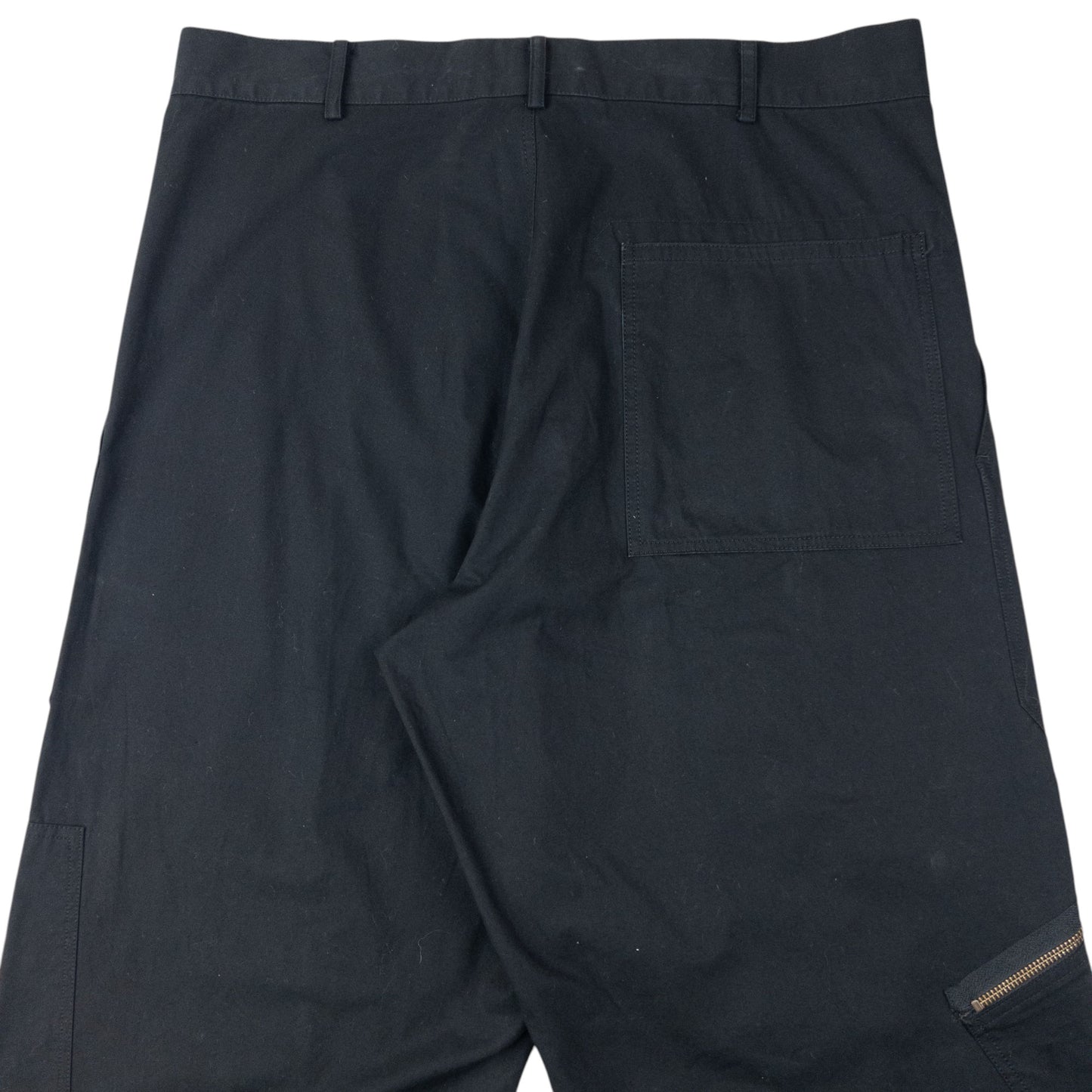 Vintage 2000s Yohji Yamamoto Zip Cuff Trousers Size W36