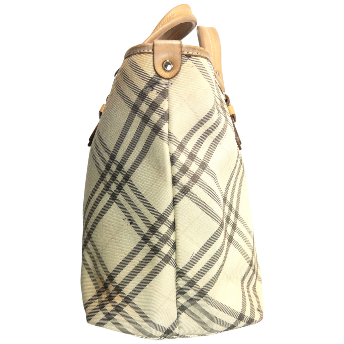 Vintage 2000s Burberry Blue Label Nova Check Handbag