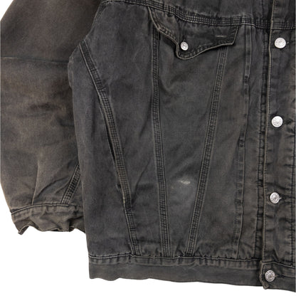 Vintage Diesel Industry Button Up Denim Jacket Size XL