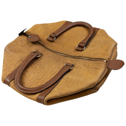 Vintage Dior Monogram Luggage Bag