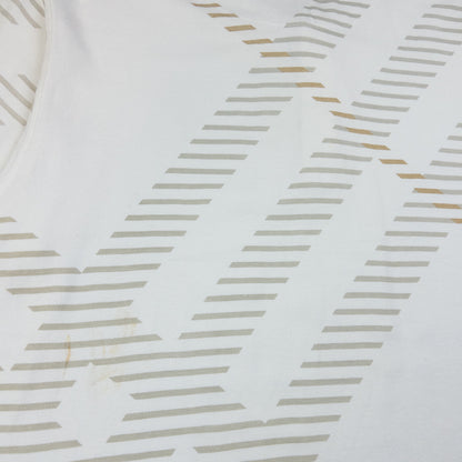 Vintage Burberry Nova Check Stripe Polo Shirt Size M