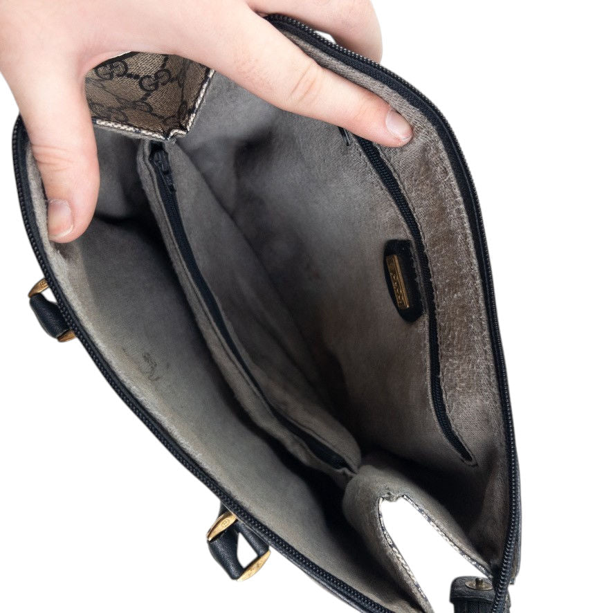 Vintage Gucci Monogram Handbag