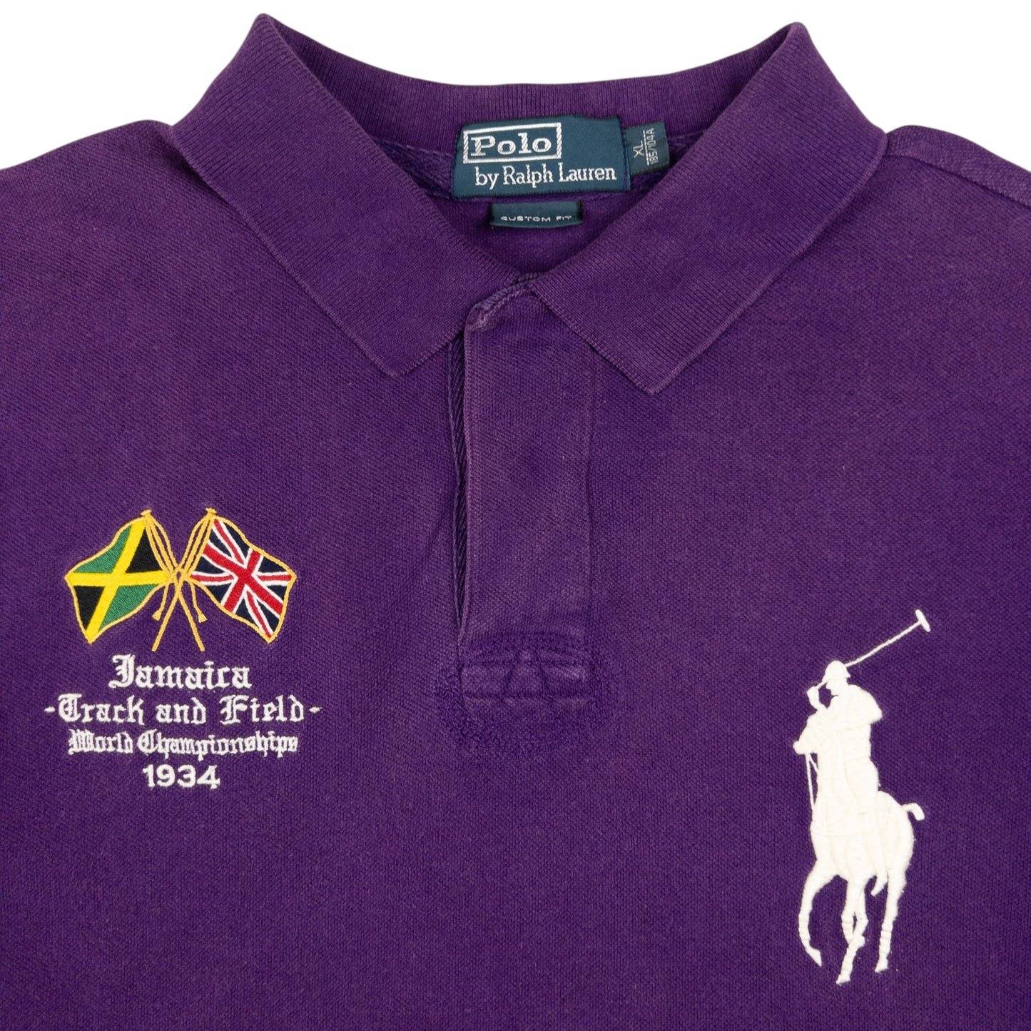 Vintage Polo Ralph Lauren Jamaica Polo Shirt Size XL
