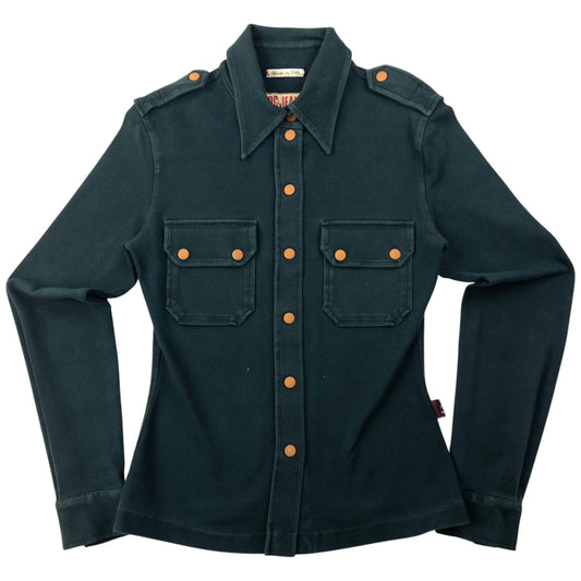 Vintage Jean Paul Gaultier JPG Jeans Military Jacket Womens Size M