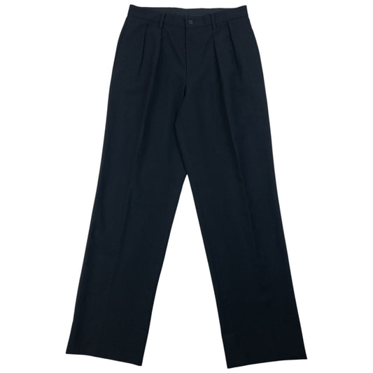 Vintage 2000s Issey Miyake White Label Pleated Trousers Size W28