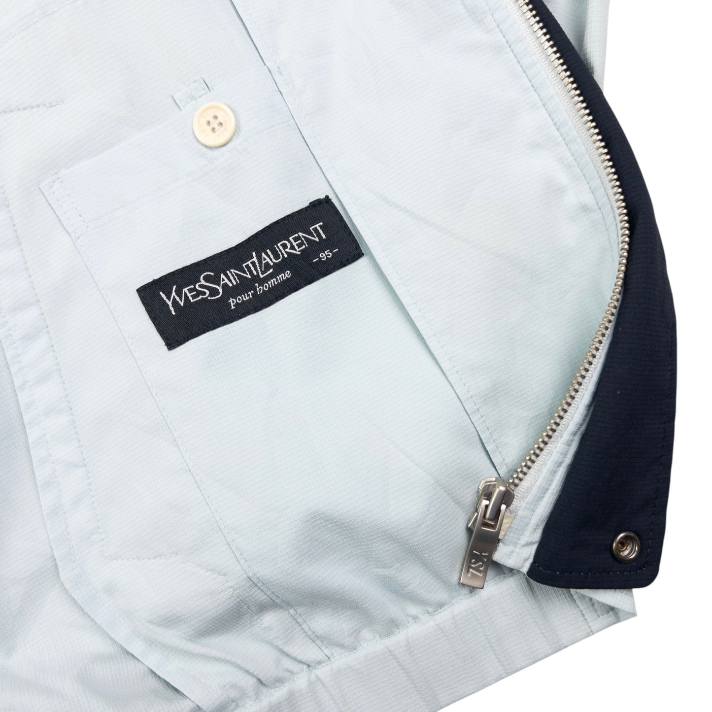 Vintage YSL Yves Saint Laurent Harrington Jacket Size S