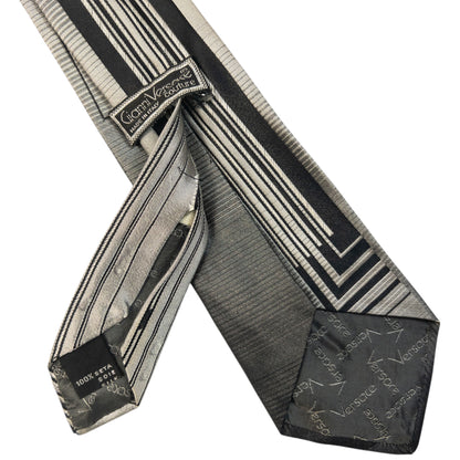 Vintage 90s Gianni Versace Geometric Silk Tie
