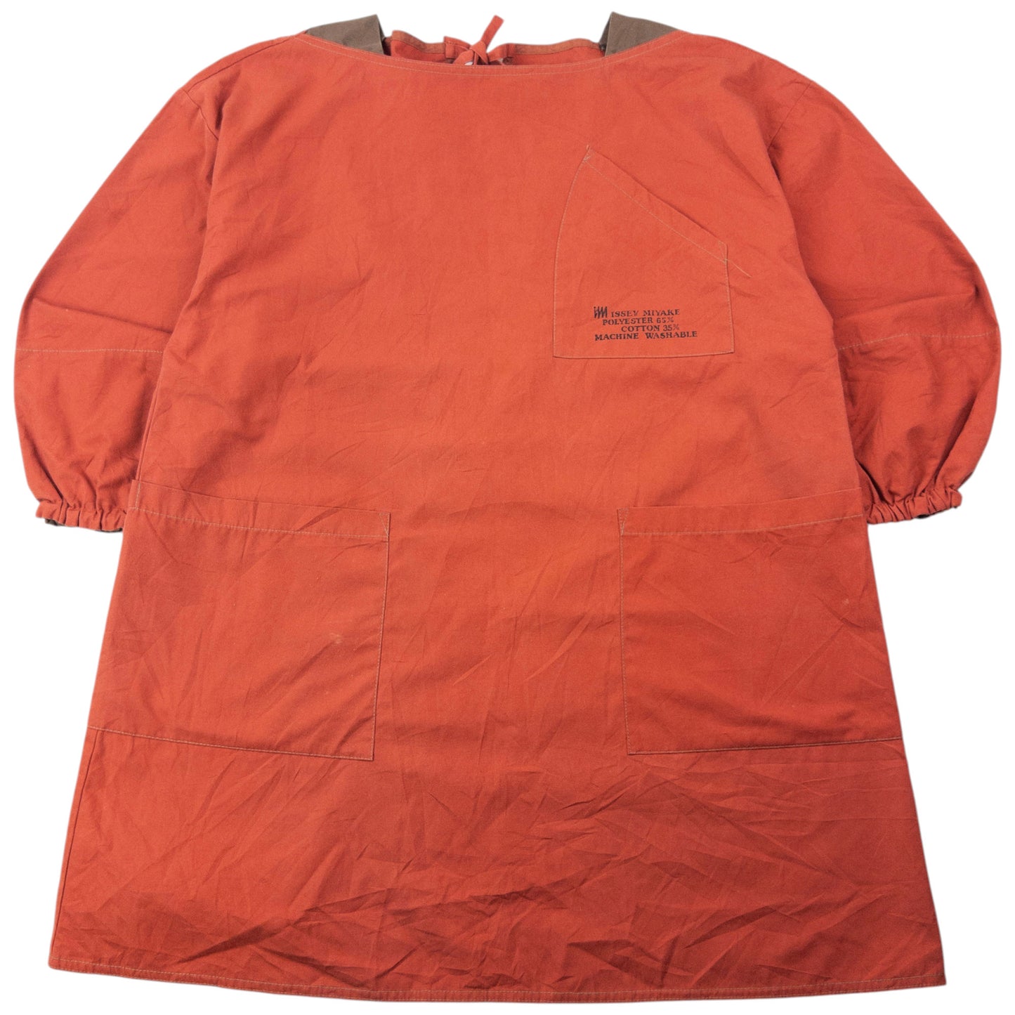 Vintage 90s Issey Miyake Kitchen Tie-Back Smock Apron