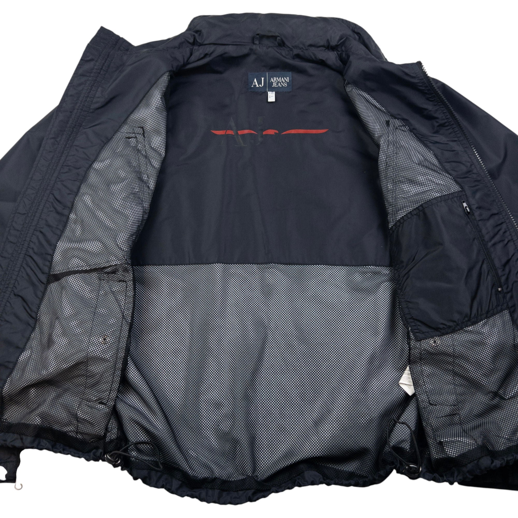 Vintage Armani Jeans Zip Up Jacket Size L