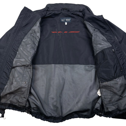 Vintage Armani Jeans Zip Up Jacket Size L