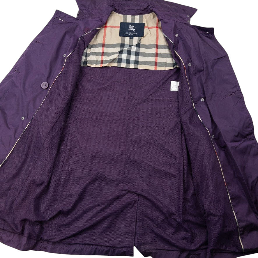 Vintage 2000s Burberry Lightweight Trench Jacket Womens Size L