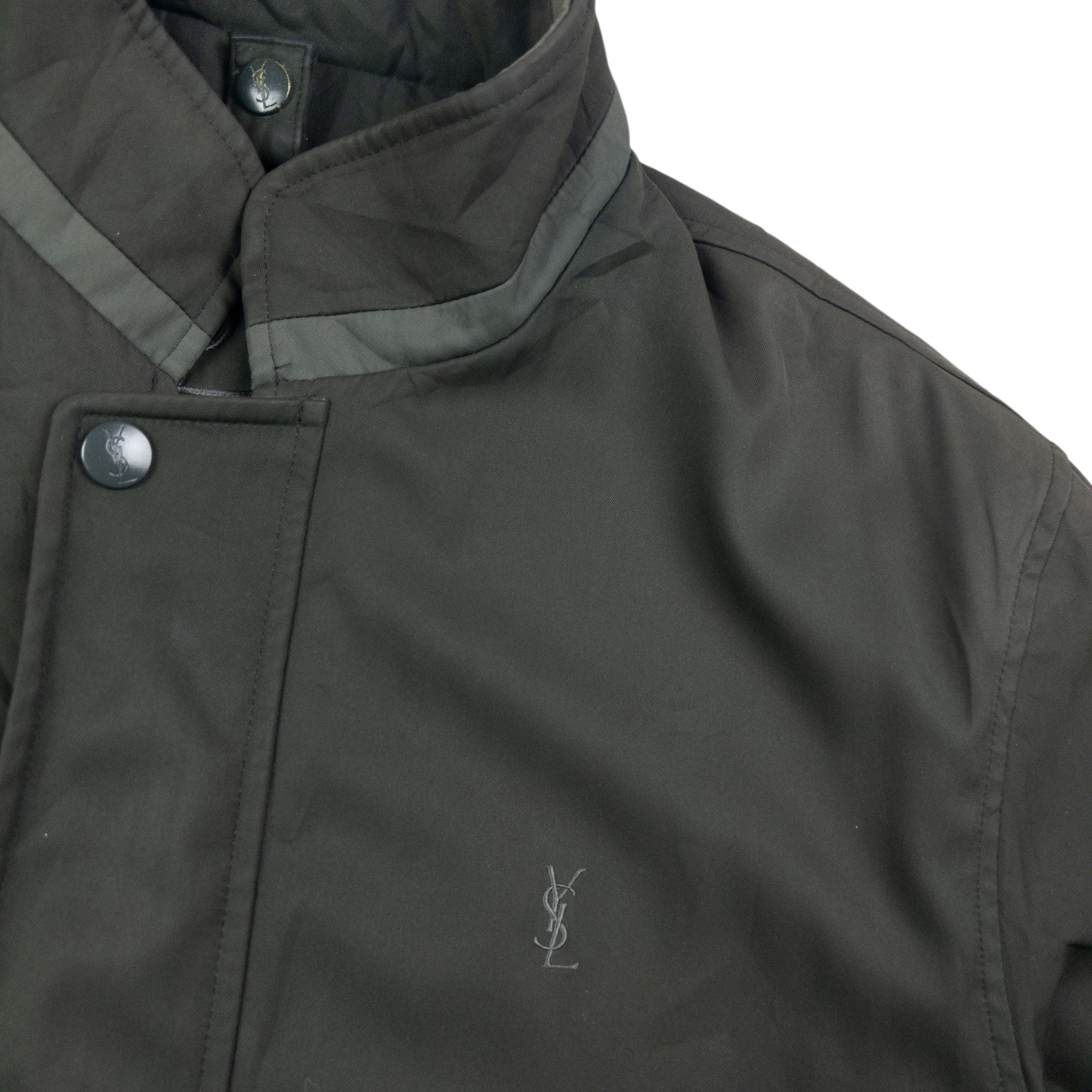 Vintage YSL Yves Saint Laurent Zip Up Jacket Size M