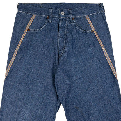 Vintage Evisu Double Gull Exposed Selvidge Japanese Denim Jeans Size W31