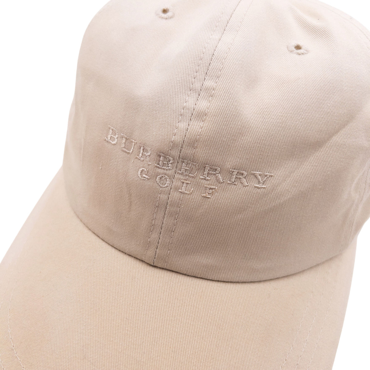 Vintage 2000s Burberry Golf Embroidered Hat