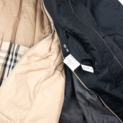 Vintage 2000s Burberry Nova Check Lined Trench Jacket Size XL