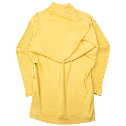 Vintage 80s Issey Miyake Button Draped Jumper Womens Size M