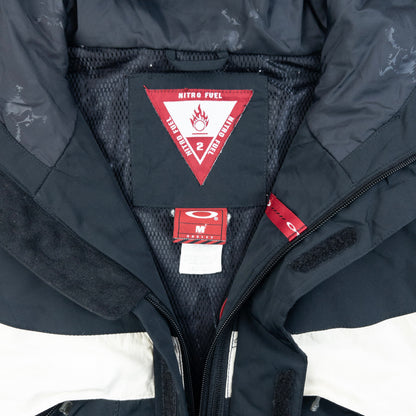 Vintage 90s Oakley Nitro Fuel Zip Up Snowboarding Jacket Size L
